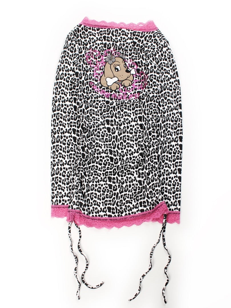 【GALFY】ギラギャル2WAYワンピ / 【ガルフィー】2wayレオパードリボンワンピース