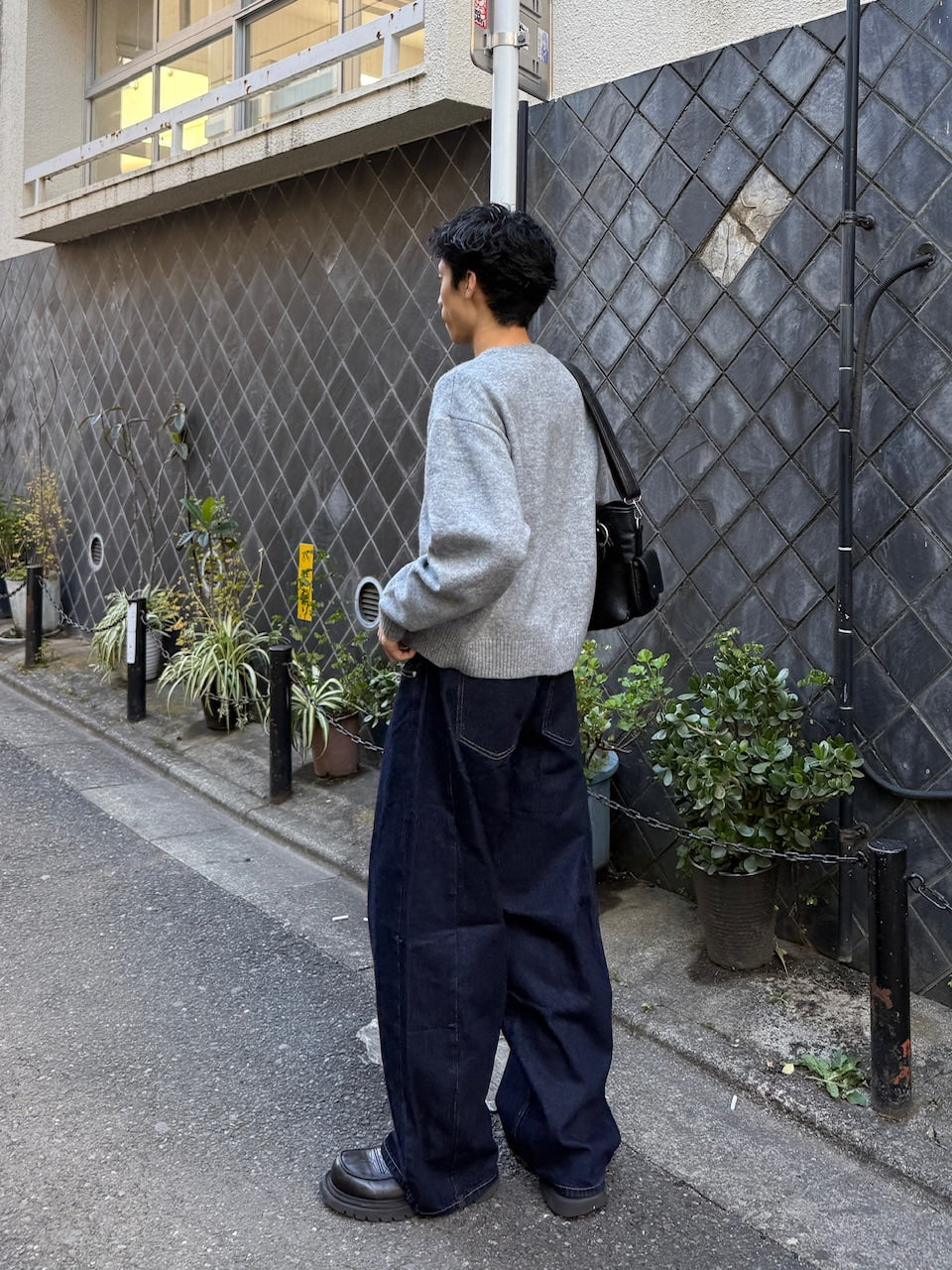 東京店WEB限定受注制【Chikashitsu +】balloon wide denim pants