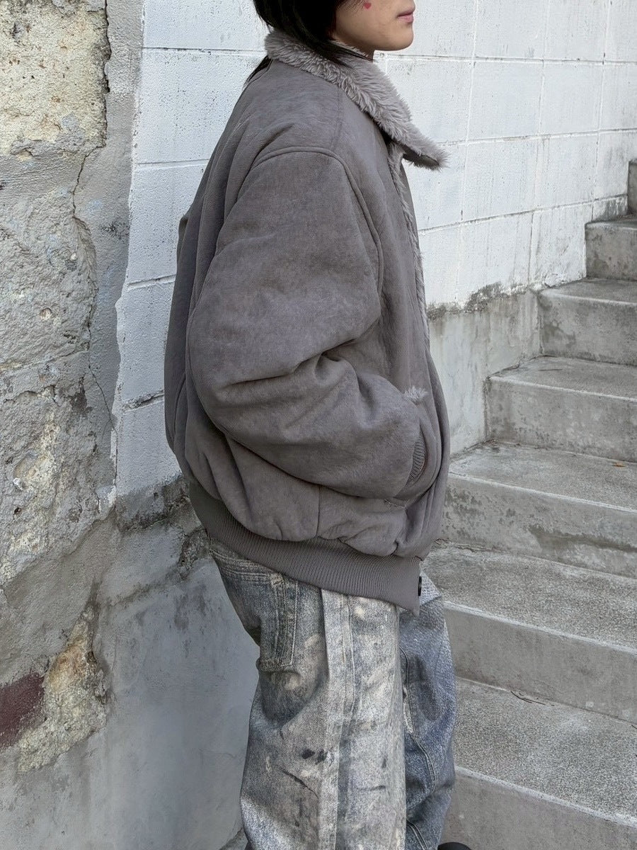 受注制【nmtc +】smoky mouton jacket / 【エヌエムティーシープラス】スモーキームートンジャケット (2color)