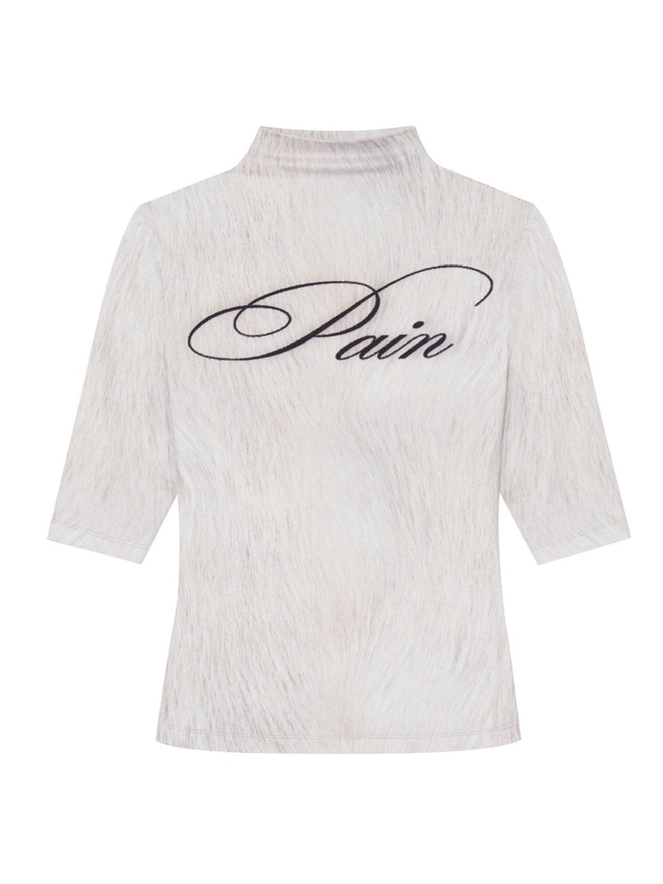 【bonnae】Pain mock neck top