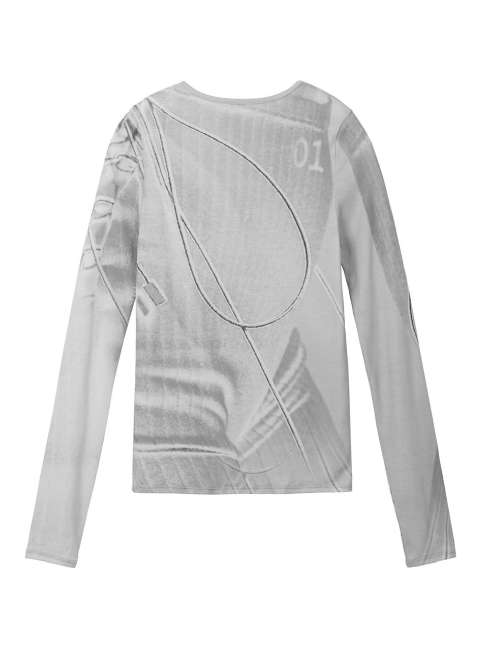 【bonnae】Chi-e graphic top