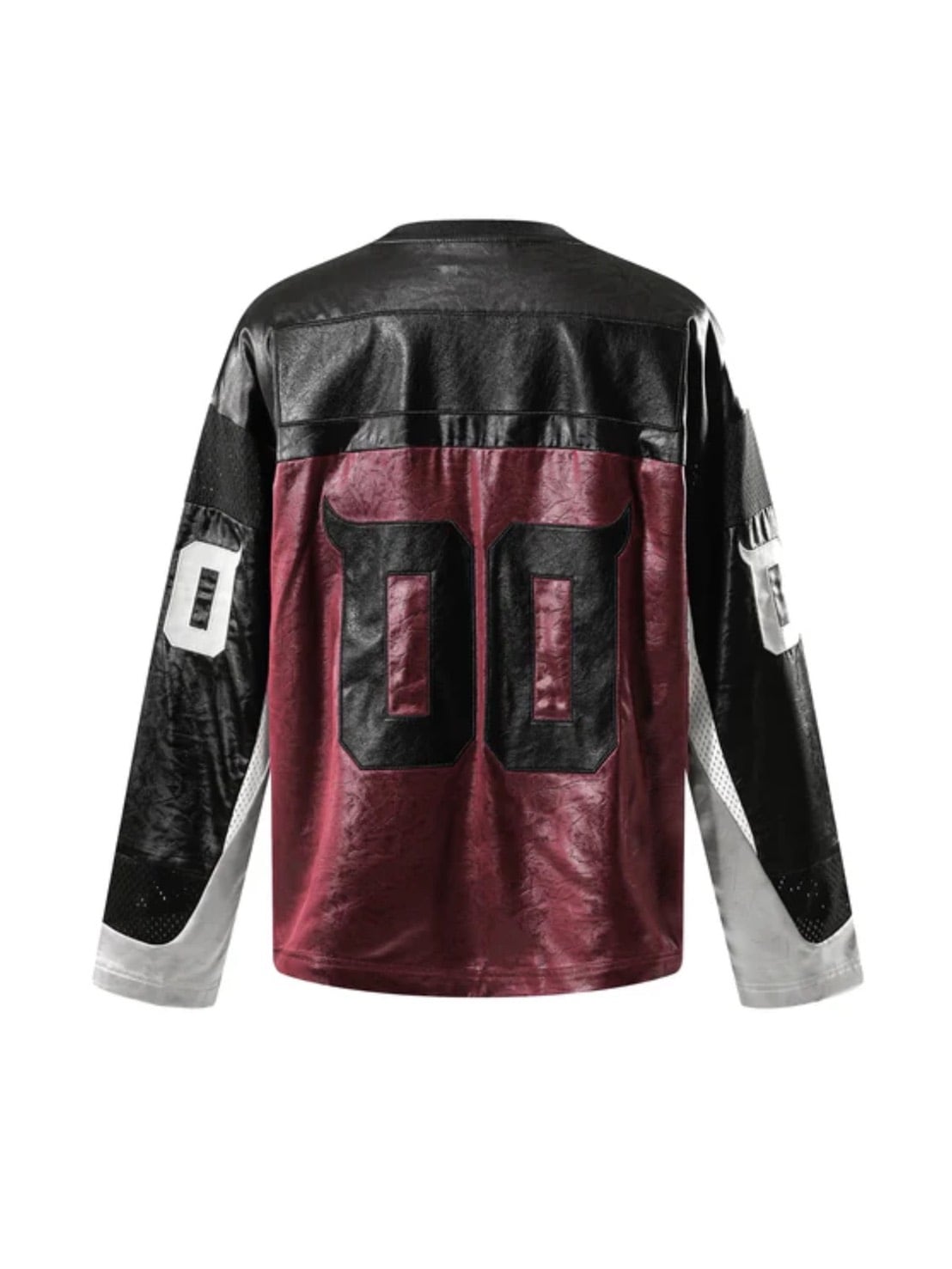 【The Boy Has No Patience】 TBHNP LUMINOUS DAWN SWORDSHIELD SPECTER PRINTED RUGBY L/S TEE / 【ザボーイハズノーペーシェンス】フロントプリントラグビー長袖Tシャツ