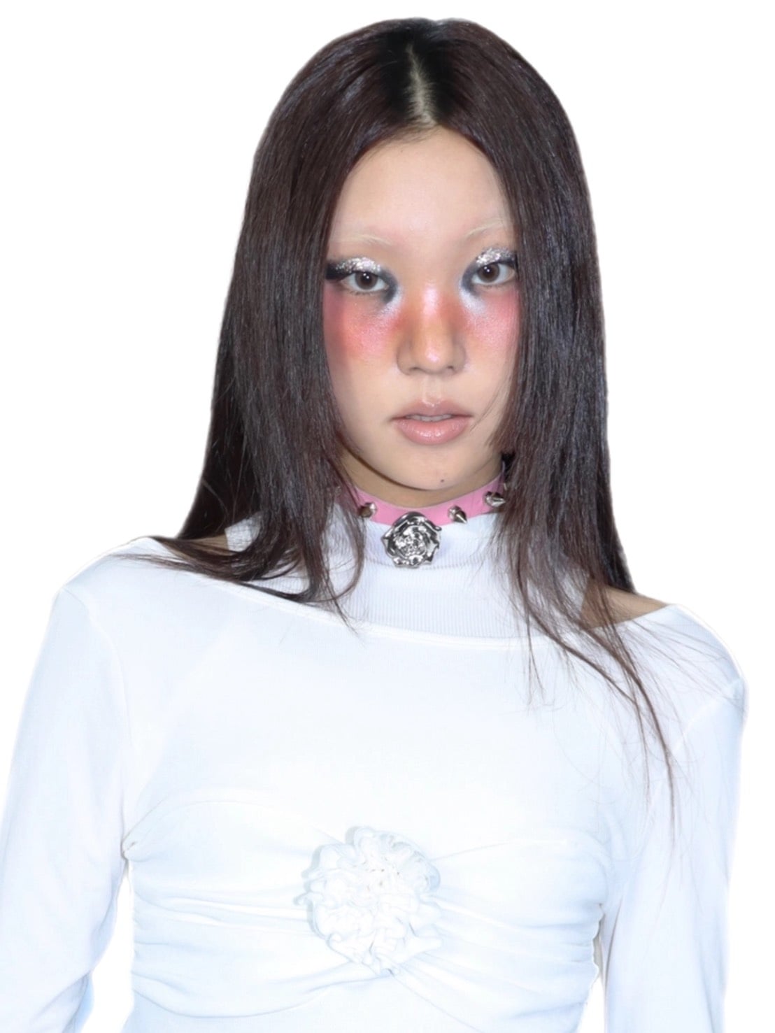 【HURJABOYACC】ROSE PUNK CHOKER