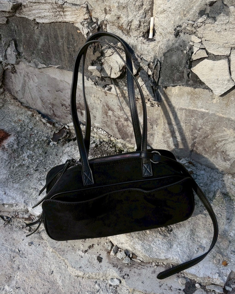 【youll】suede baguette bag (2color)