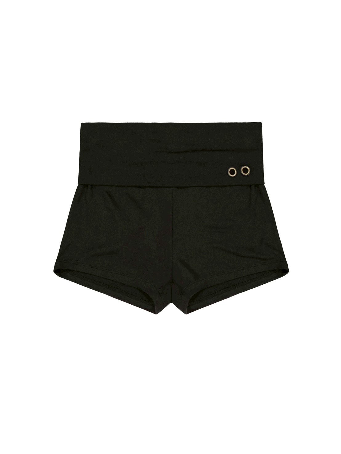 【EYEER】Foldover Waist Short Pants