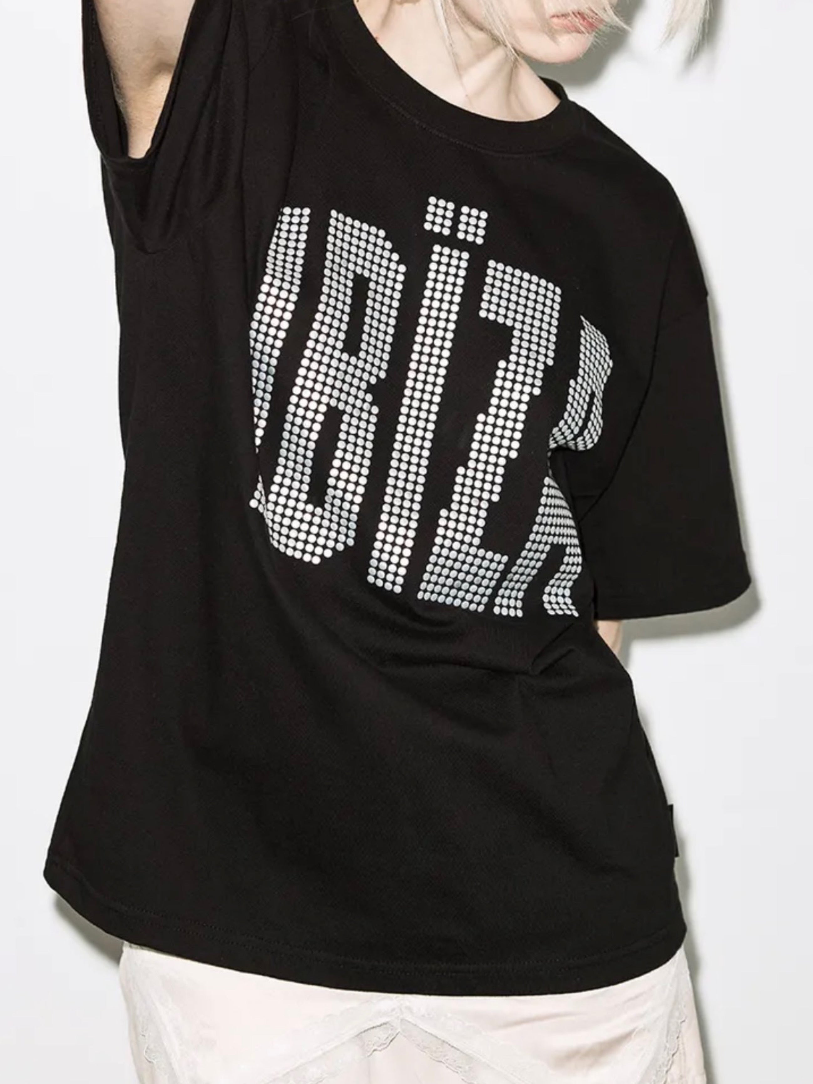 【FANCY CLUB】IBIZA RHINESTONE TEE