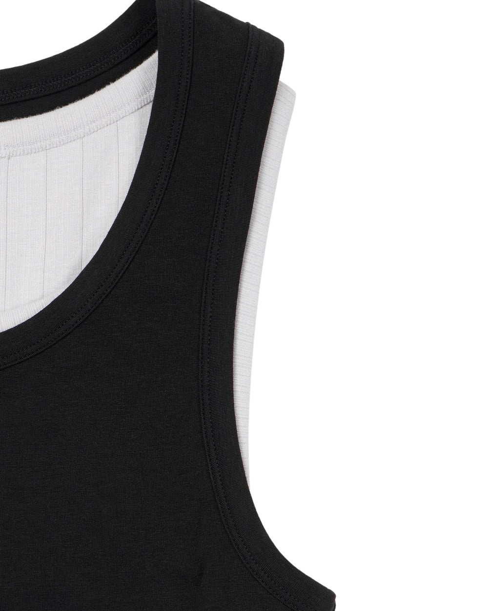 【AAKAM】2-Piece Layered Sleeveless
