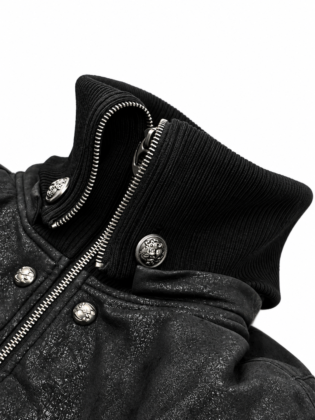 【DIG YOUR OWN GRAVE】SHIRRED FUR MA-1