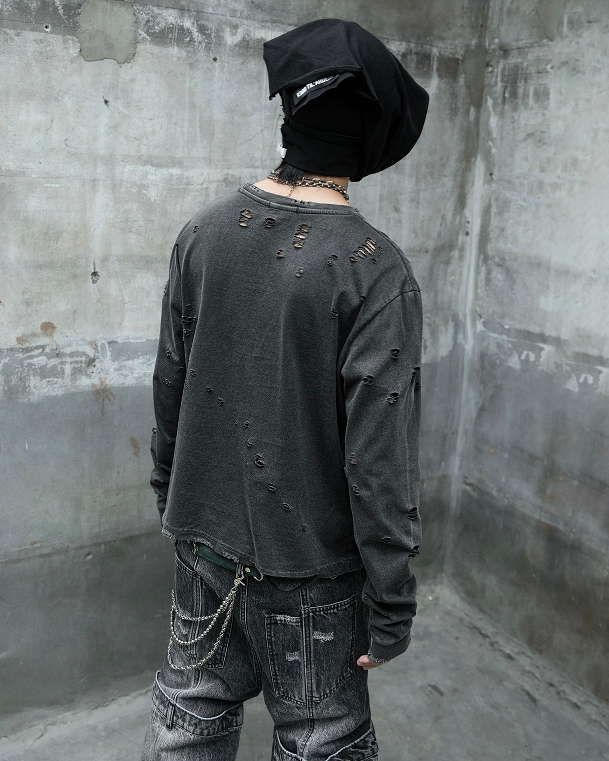 【roaringrad】Gloria Destroyed Long Sleeve