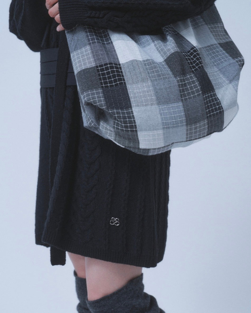 【TUOMIO】PATCHWORK REVERSIBLE BAG