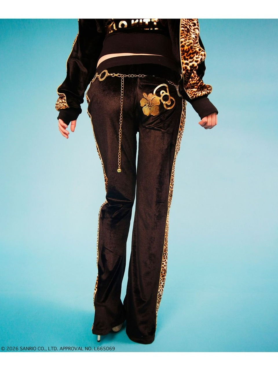 【GALFY×KITTY】いにしえキティギャルSET UP / 【ガルフィー×キティー】ギャルジャージセットアップ