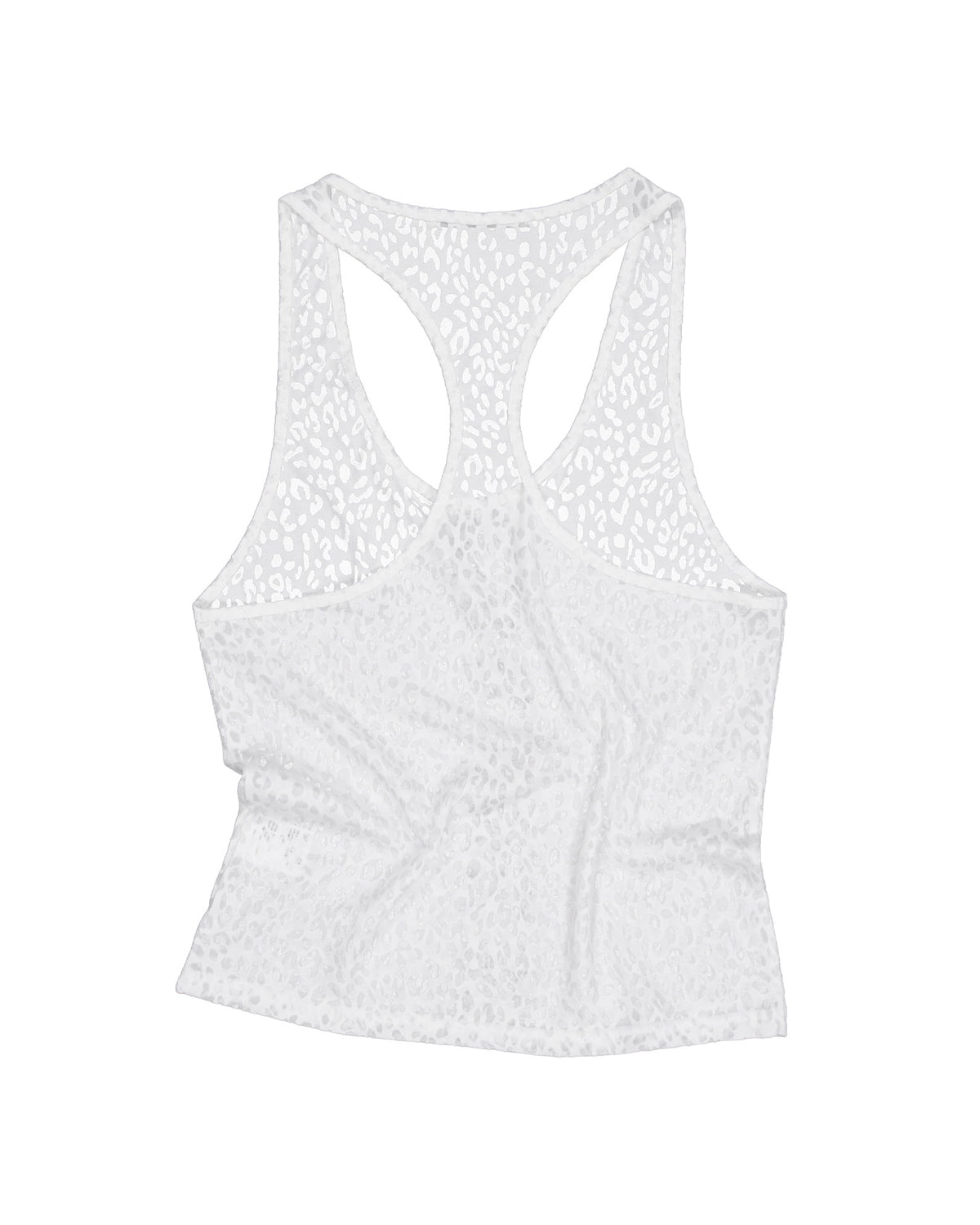 【SETUP-EXE】SHEER LEOPARD LOOSE SLEEVELESS