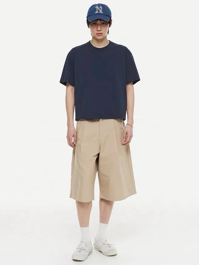 【DNSR】Compact Cotton Crop T-Shirt