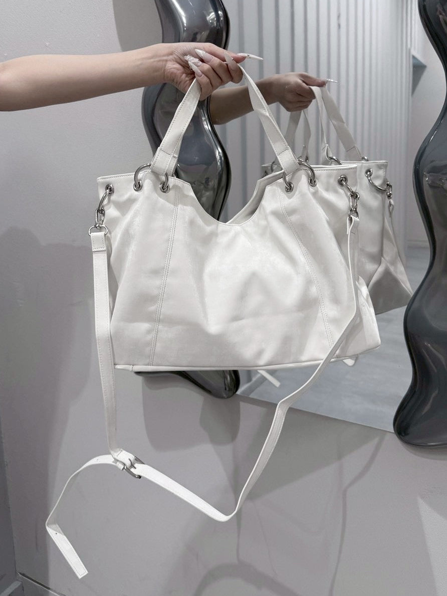 受注制【nmtc+】Crossbody Shoulder Tote Bag (3color)