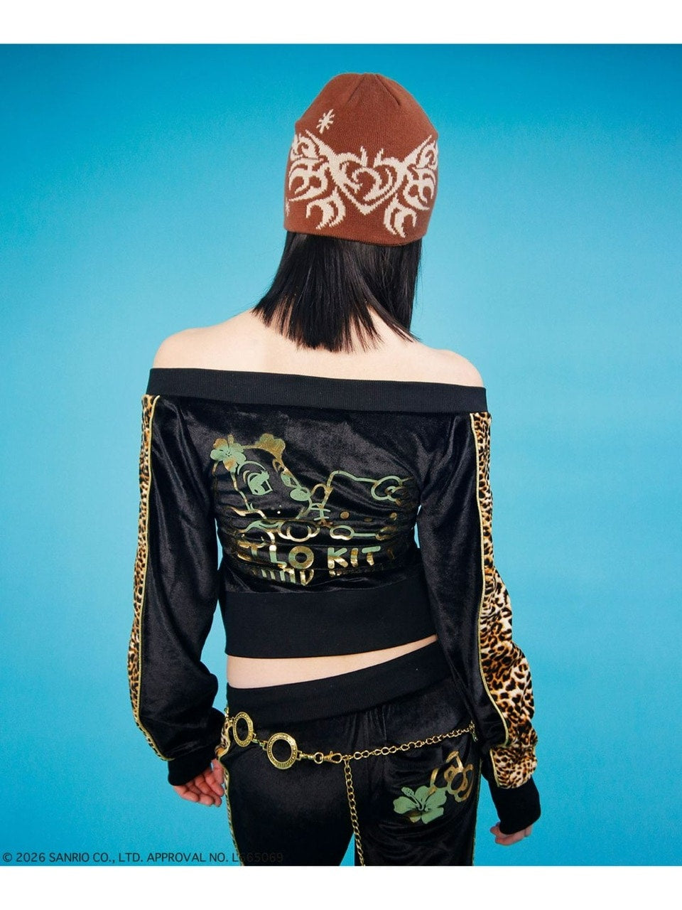 【GALFY×KITTY】いにしえキティギャルSET UP / 【ガルフィー×キティー】ギャルジャージセットアップ