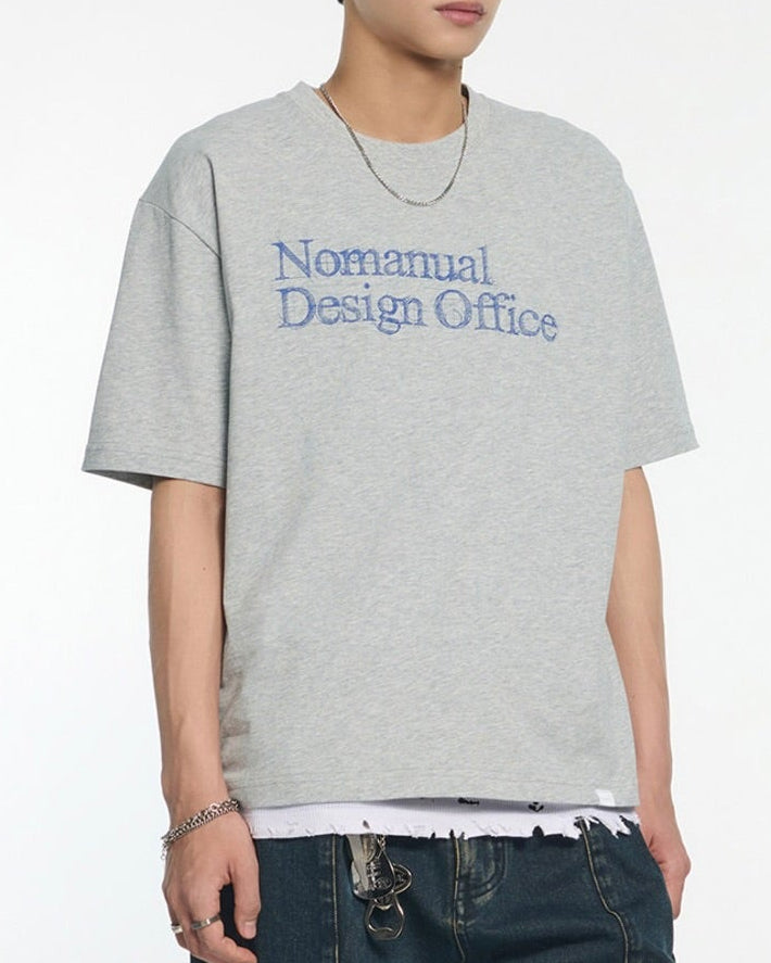 【NOMANUAL】NM DESIGN OFFICE T-SHIRT