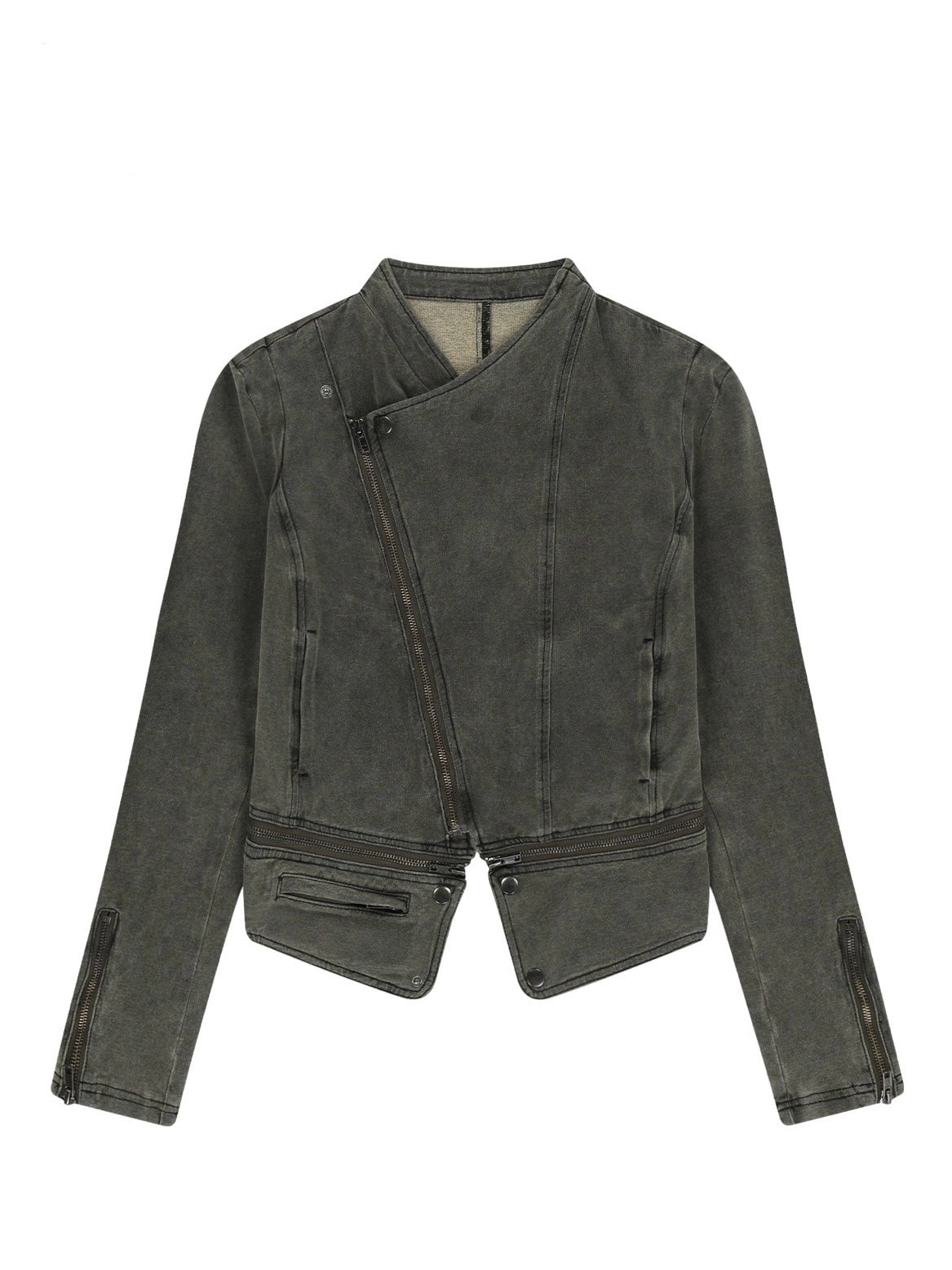 【OJOS】Detachable Span Denim Jacket