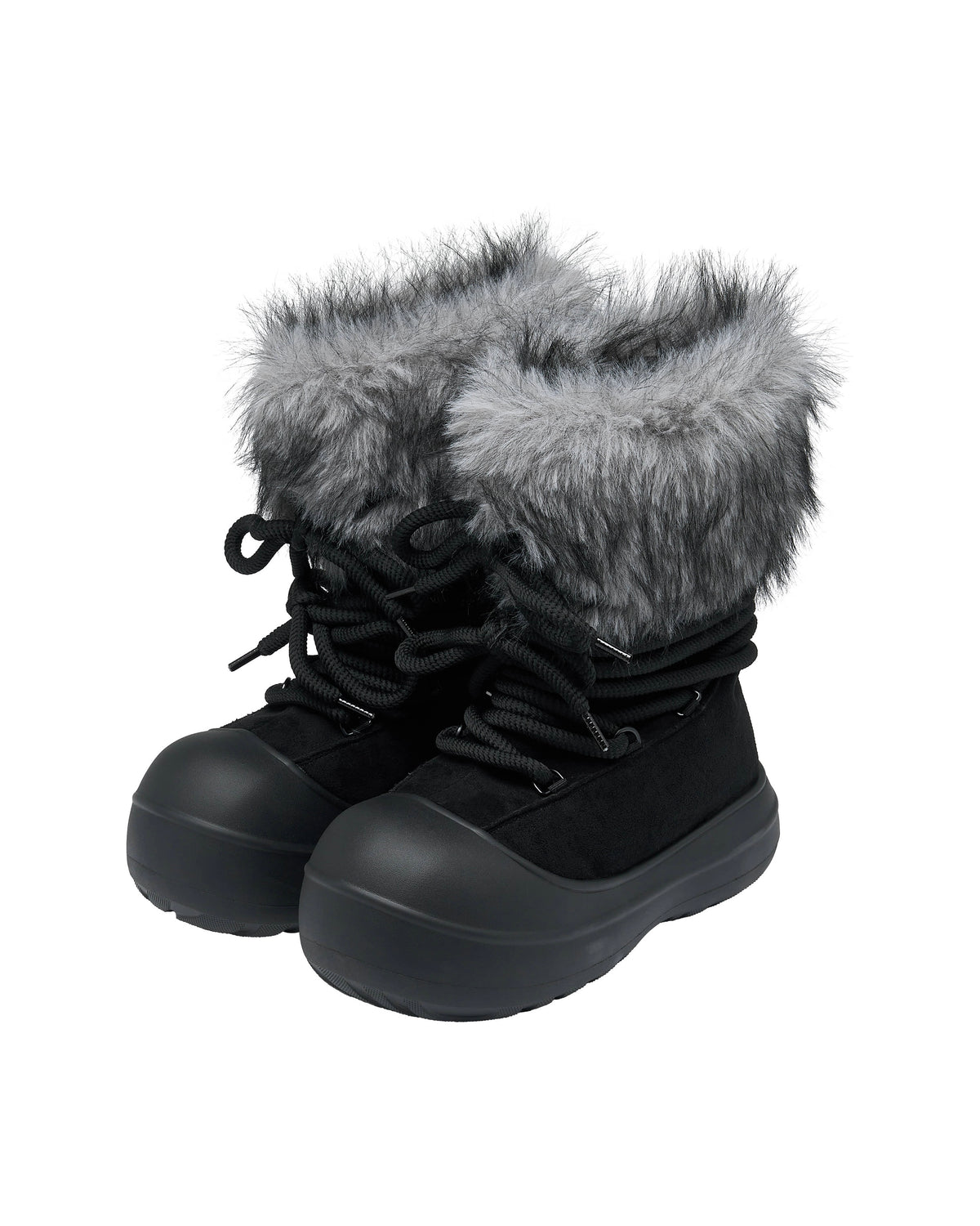 【LECYTO】Skadi Rope Fur Boots