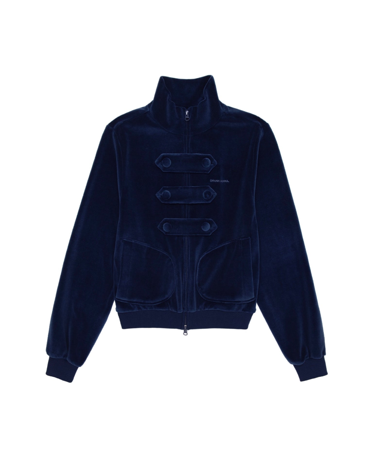 【CRANK】TOGGLE TERRY ZIP-UP