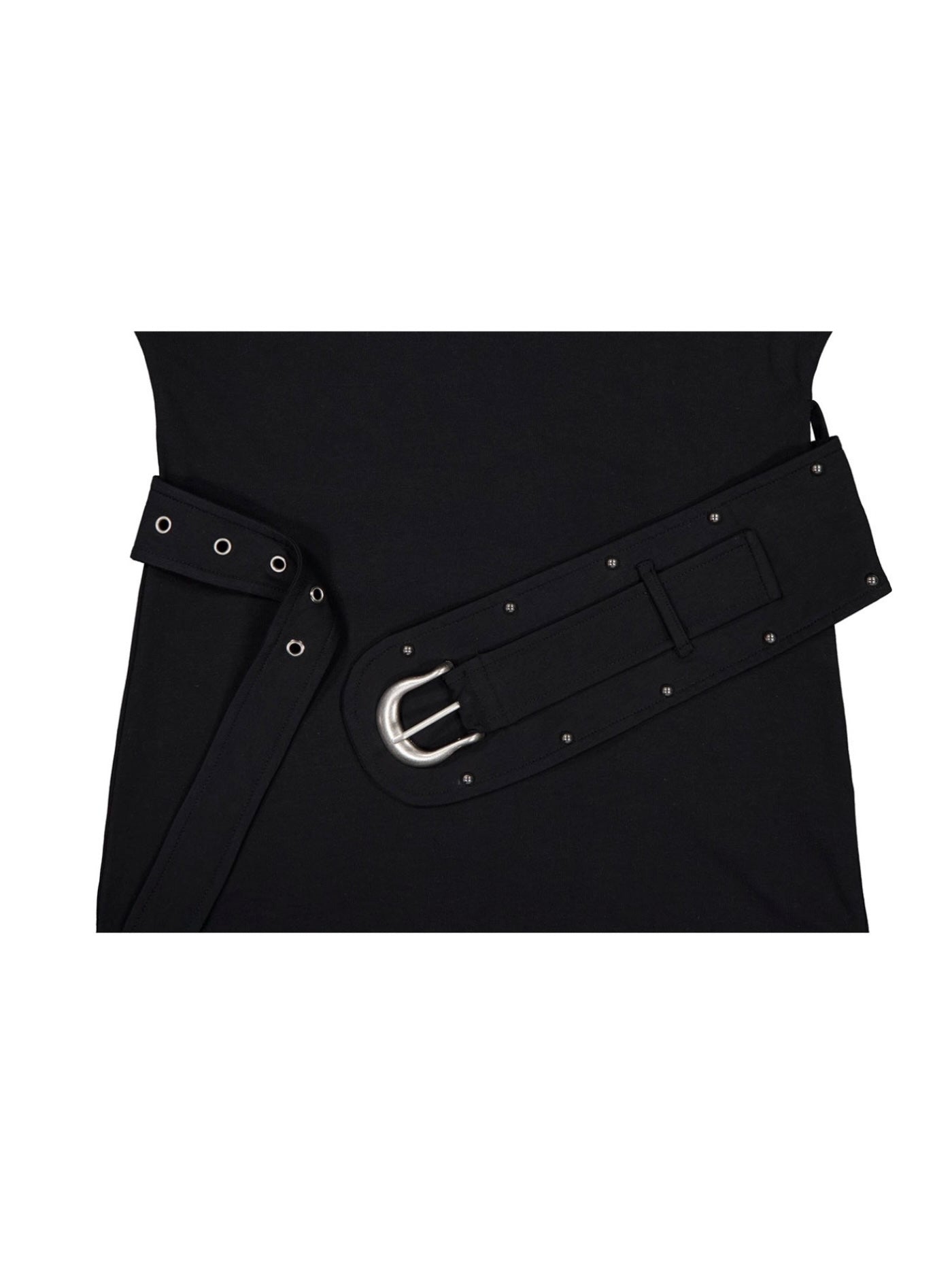 6/6 20:00発売【NOT KNOWING】Eyelet Belted Dress