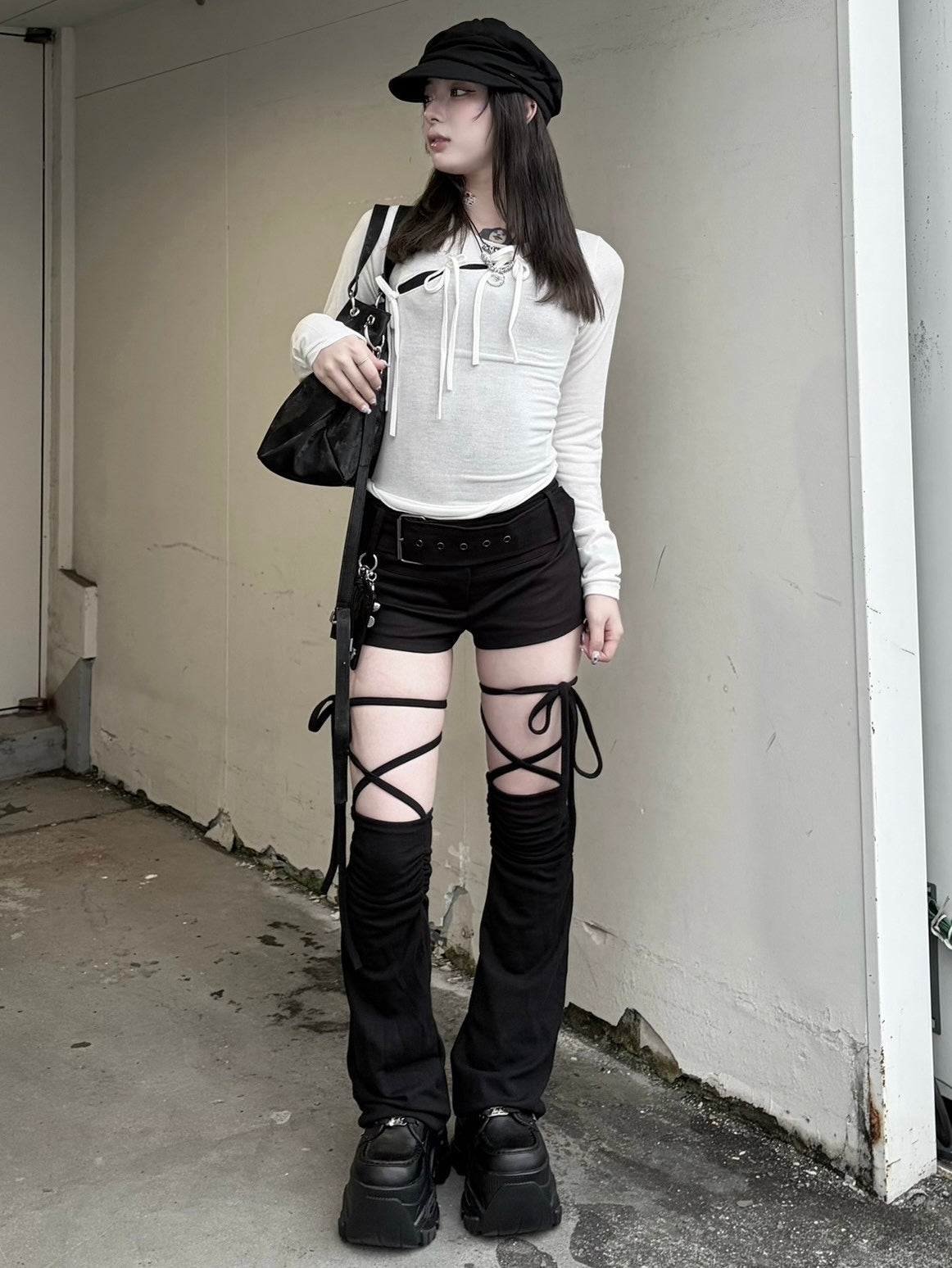 受注制【nmtc+】Belted Low-Rise Shorts (2color)