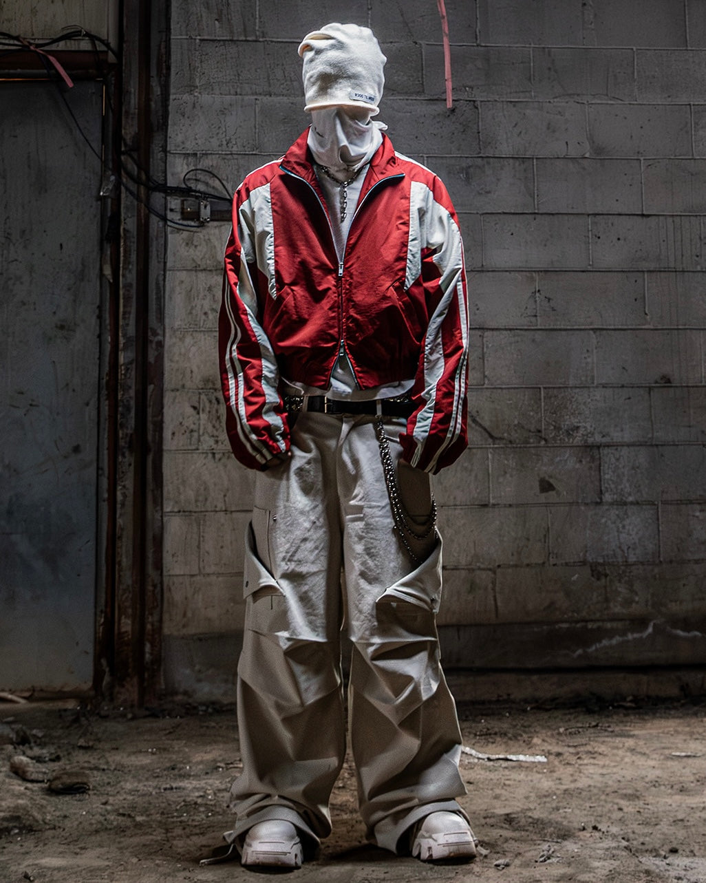 【roaringrad】26 Crop Track Jacket