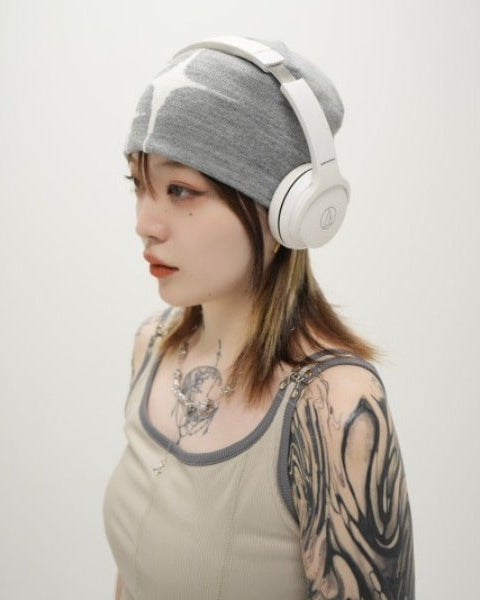 【Never mind the XU】design beanie 2(3color)