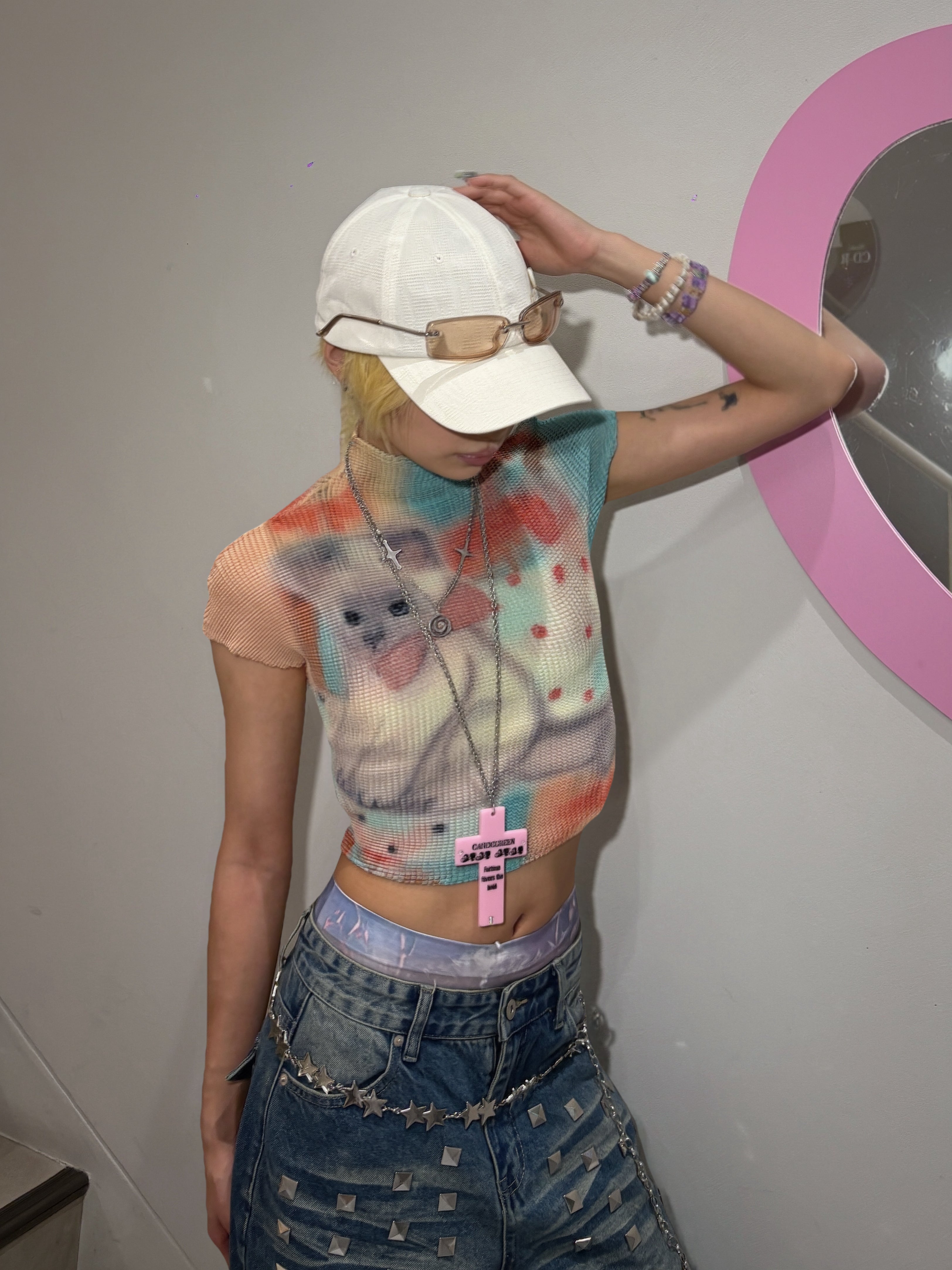 【Never mind the XU】cross fortune necklace (3color)