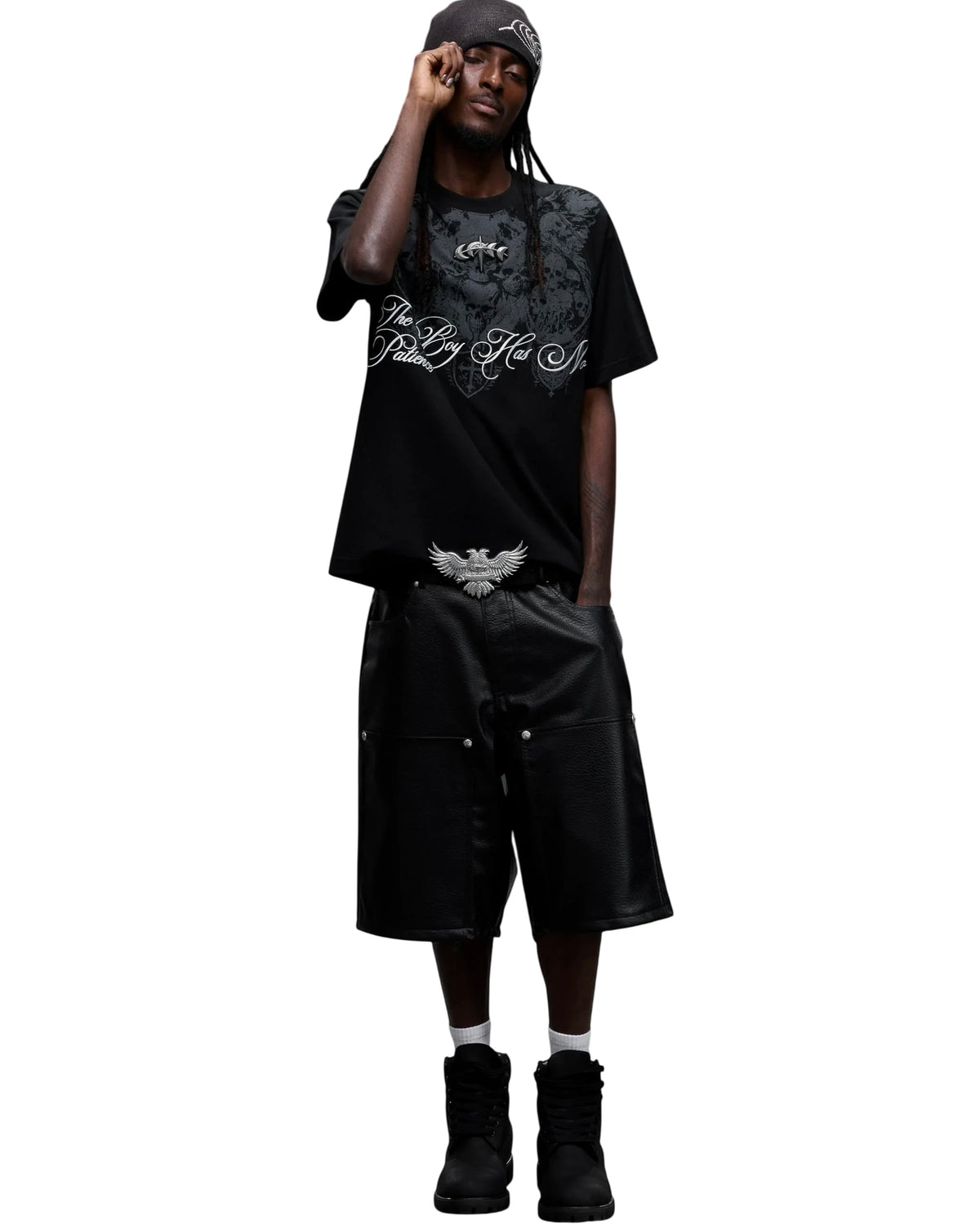 【THEBOYHASNOPATIENCE】LUMINOUS DAWN BAROQUE RAGLAN S/S TEE