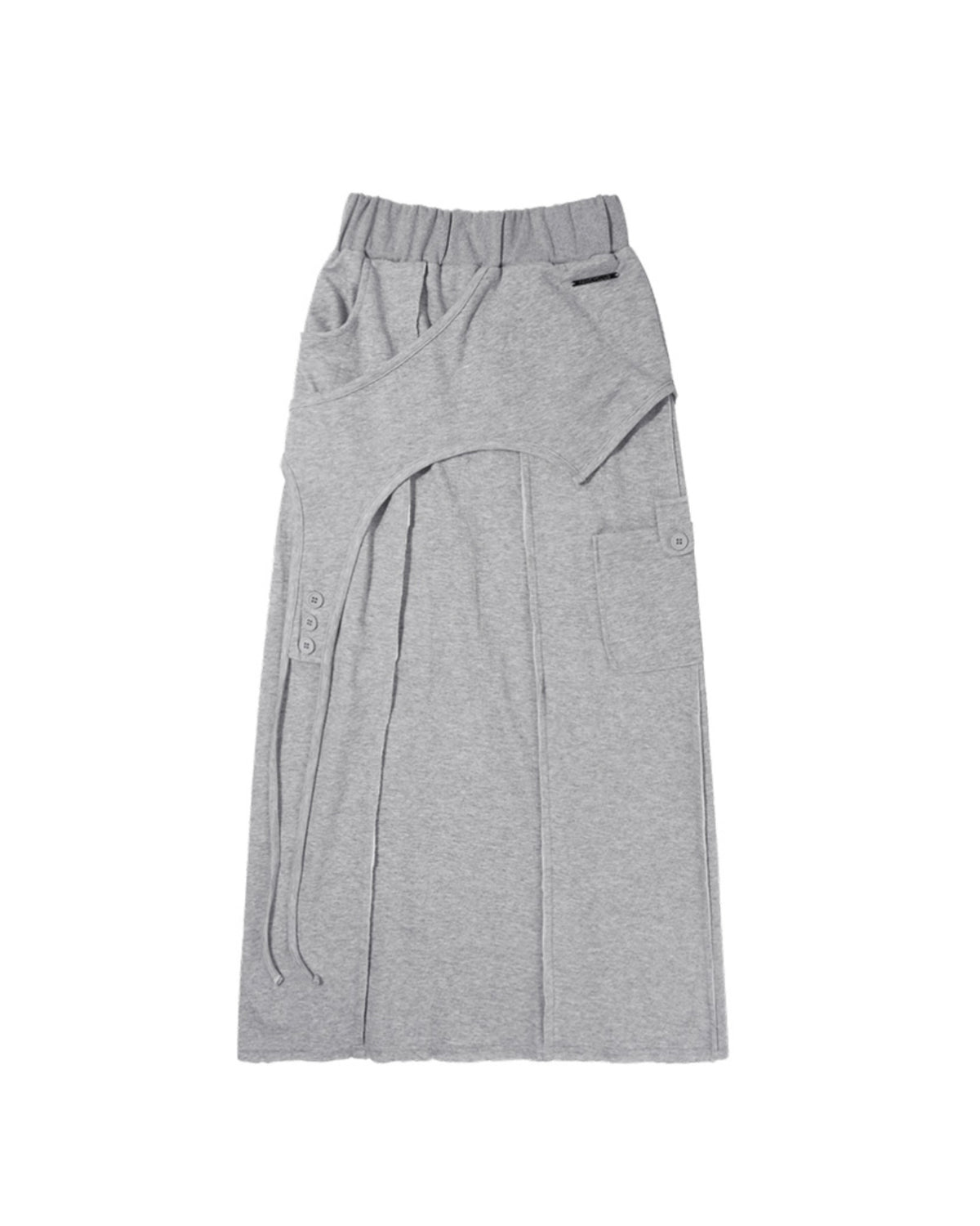 【FANCY CLUB】OVERLAY MAXI SKIRT
