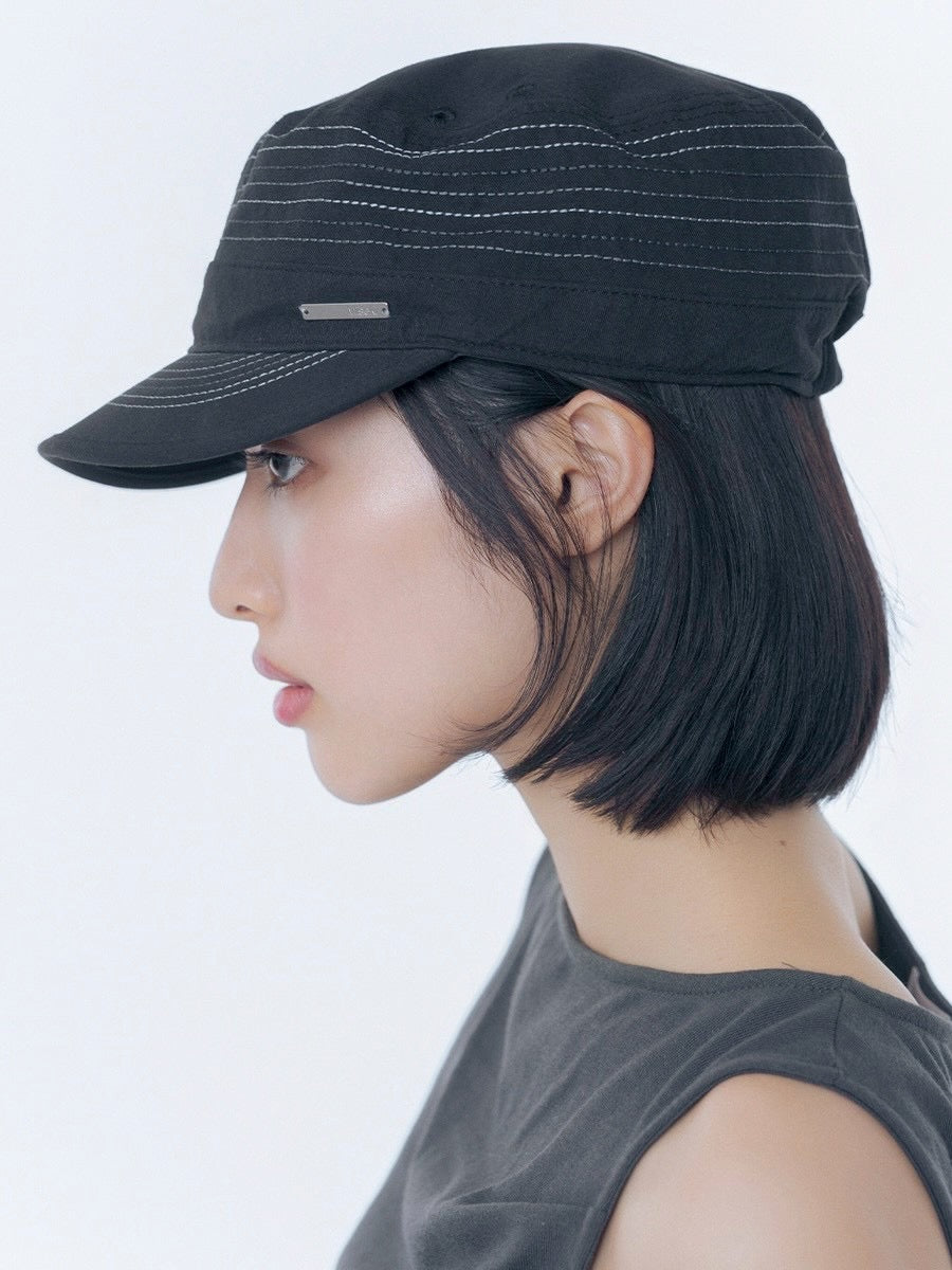 【Miseki seoul】Stitch work cap