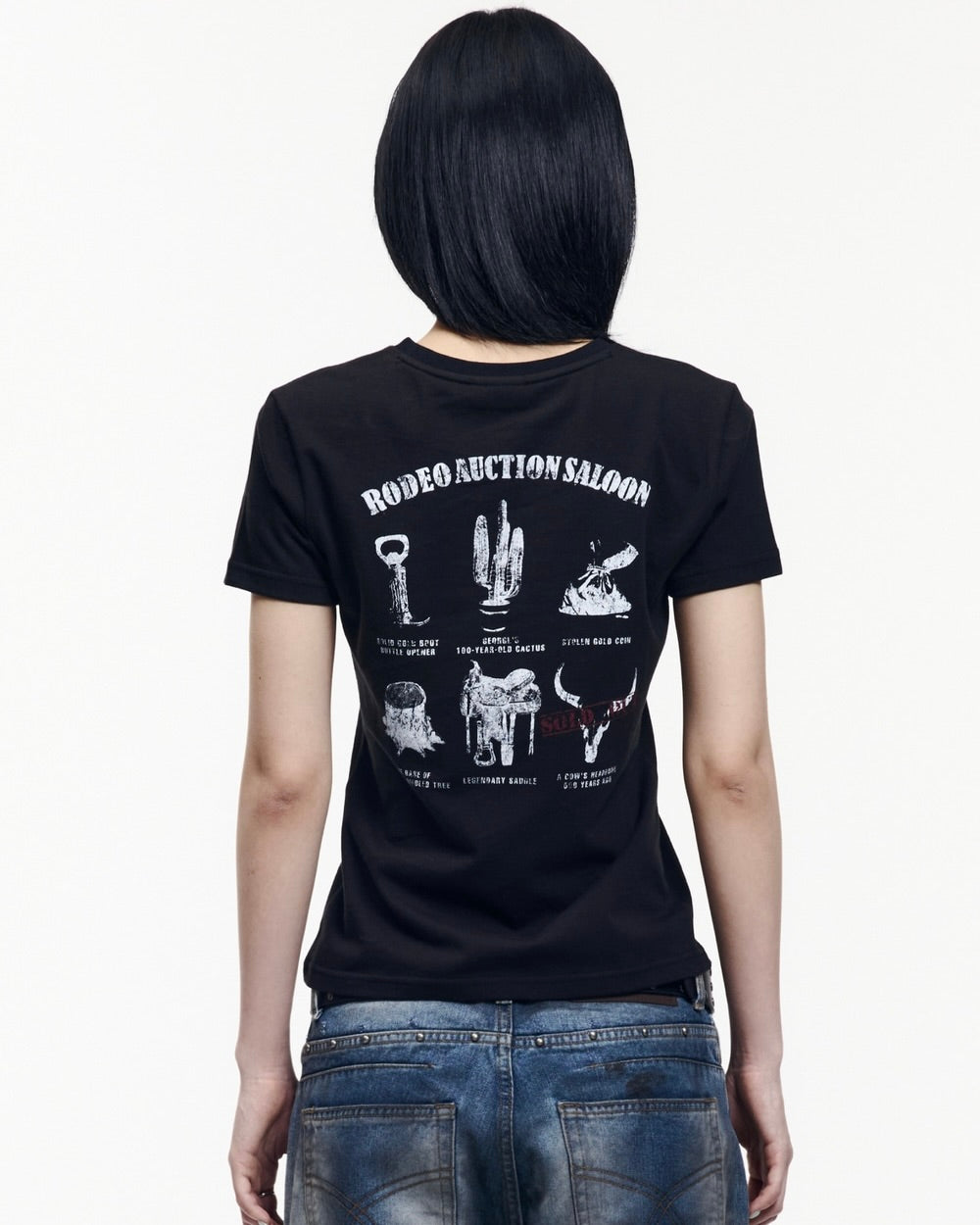 【AAKAM】Rodeo Saloon Half Top