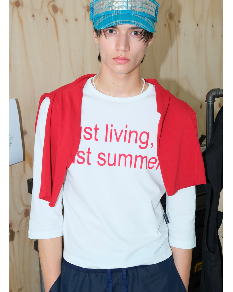 【ESC STUDIO】just summer t-shirt