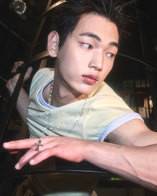 【LECYTO】Antique Mixxed Cross Necklace
