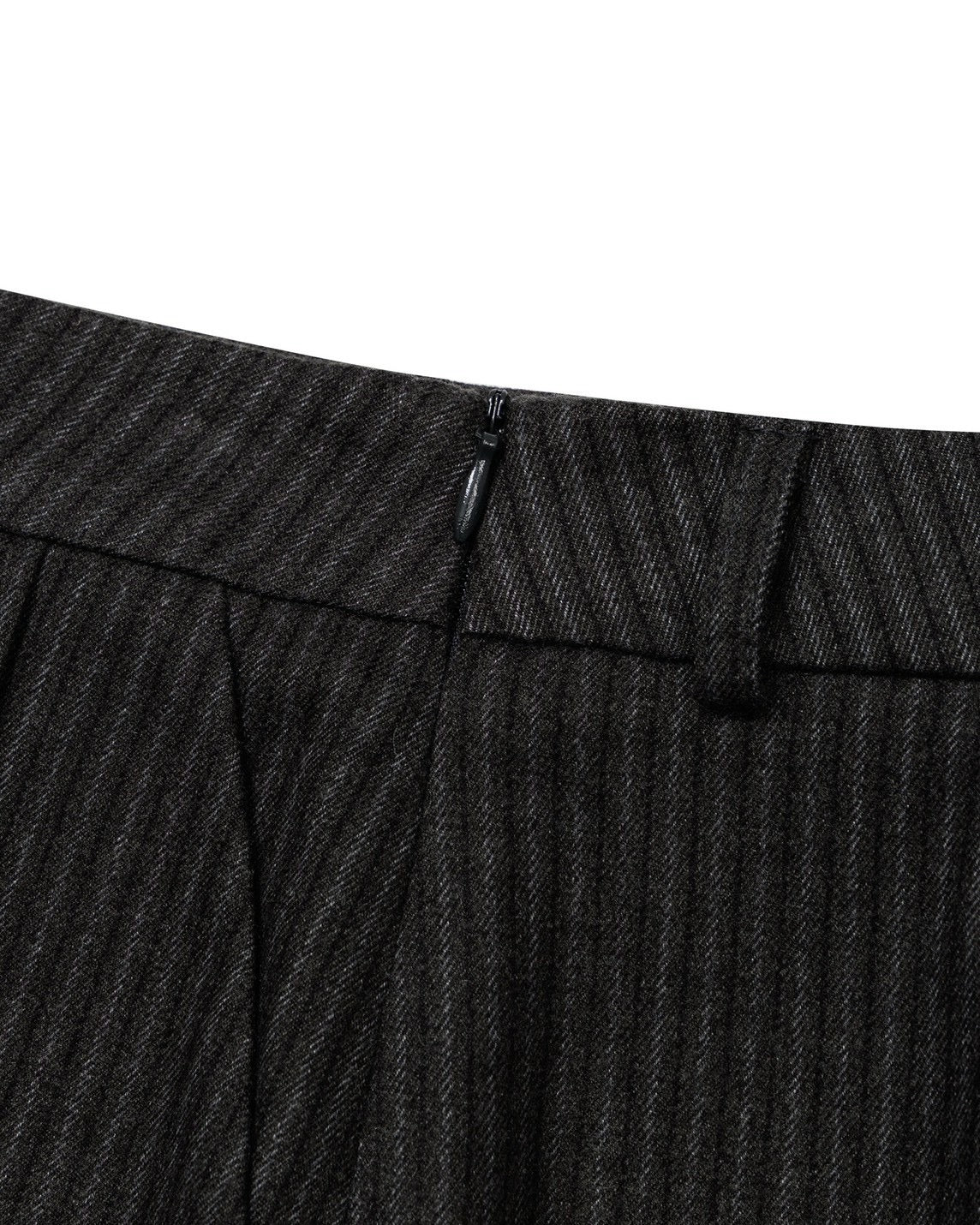 【Uglyshadow】STRIPE PLEATED PANTS