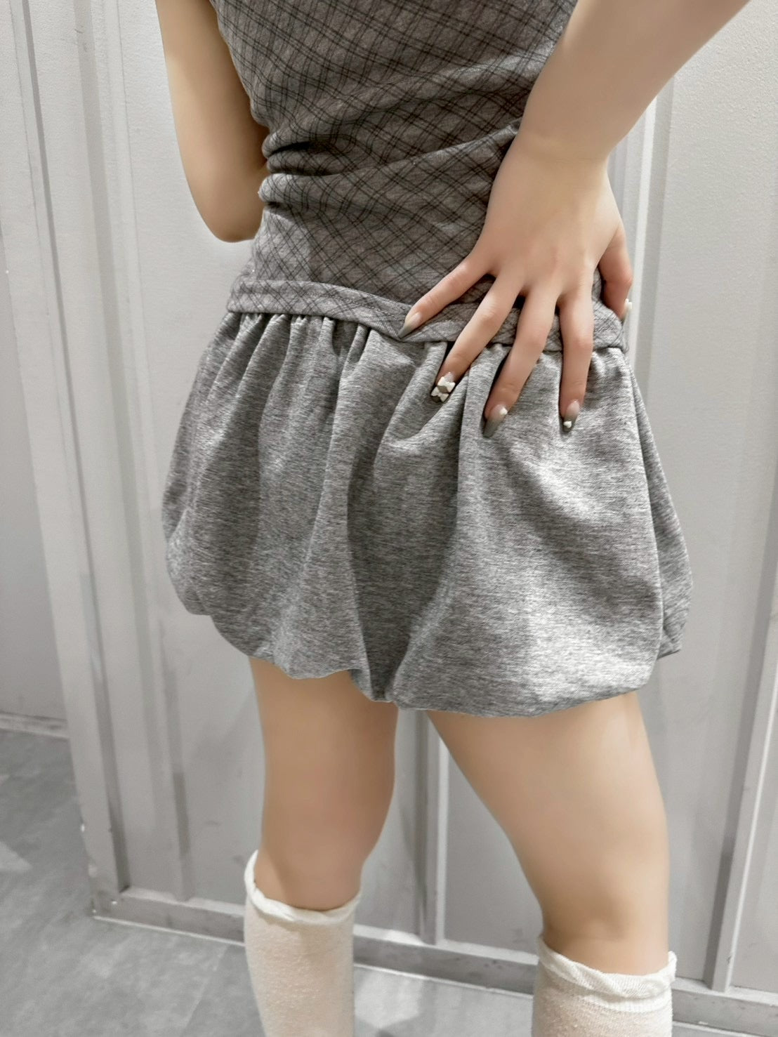 【nmtc+】balloon sweat skirt (3color)