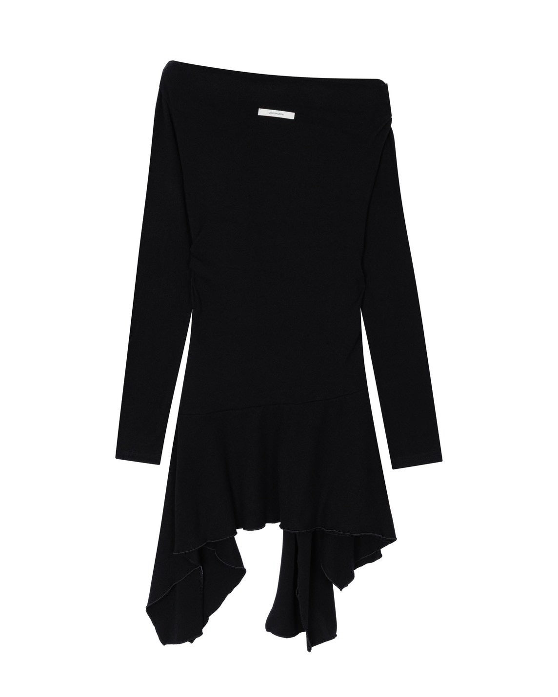 【Uglyshadow】RUCHED BOAT LONG TEE