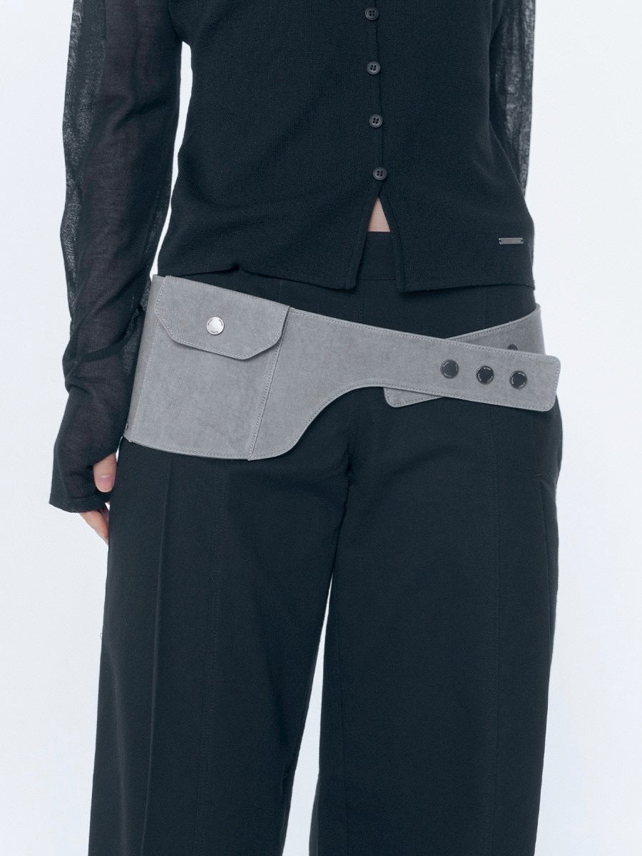 【Miseki seoul】Flap cotton belt
