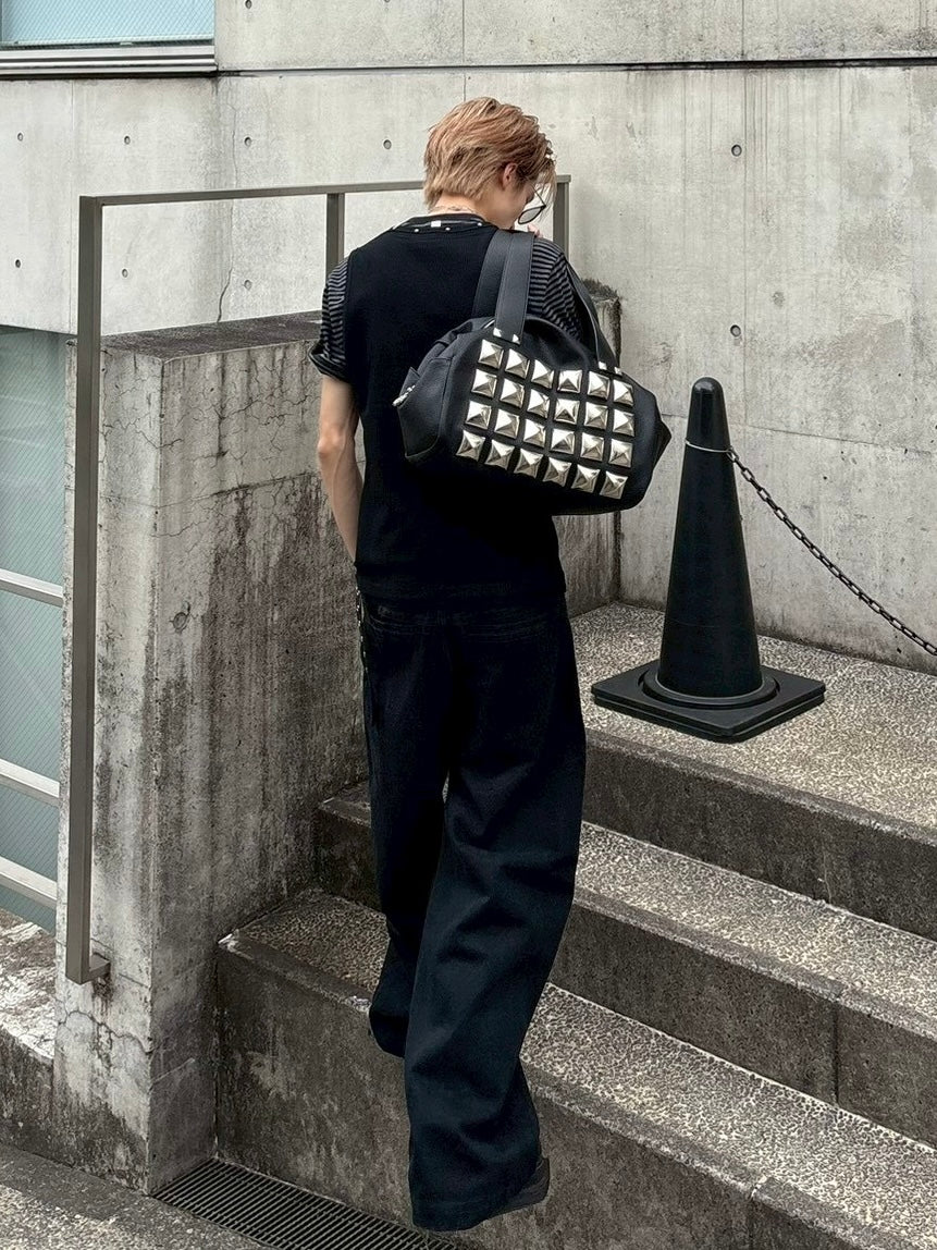 6/19 20:00発売 受注制【nmtc+】Studded Rib Tank Top (3color)