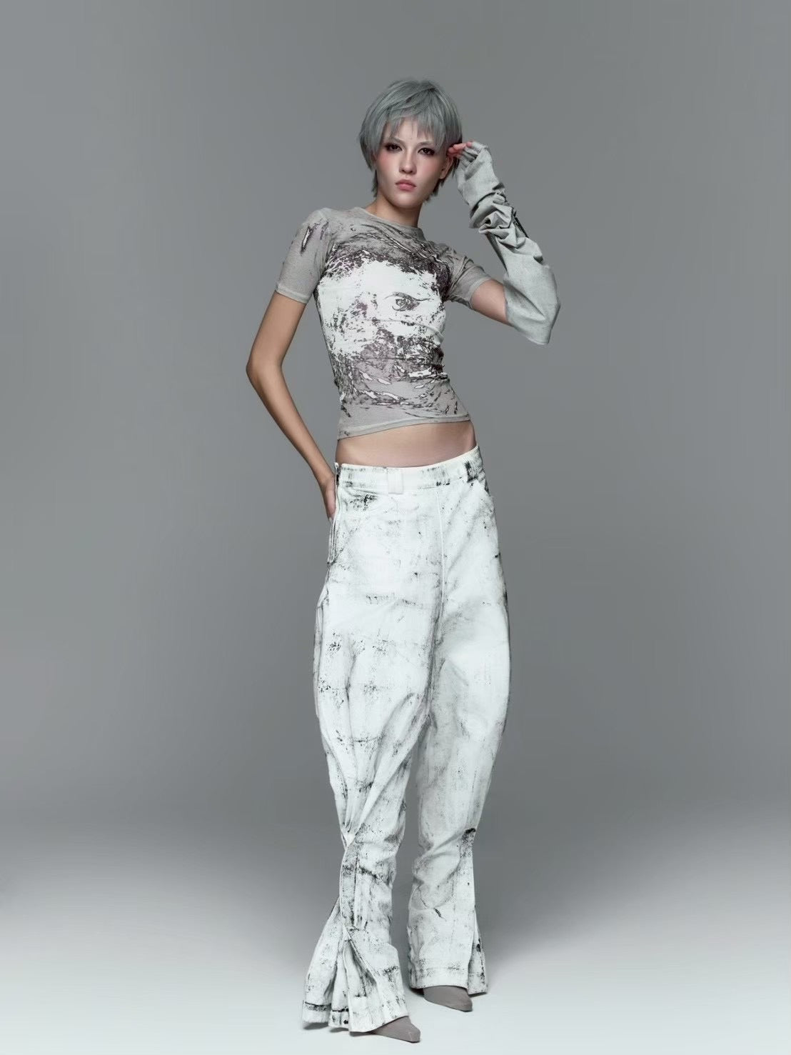 【EYE OF THE STORM】ETS TEE GREY