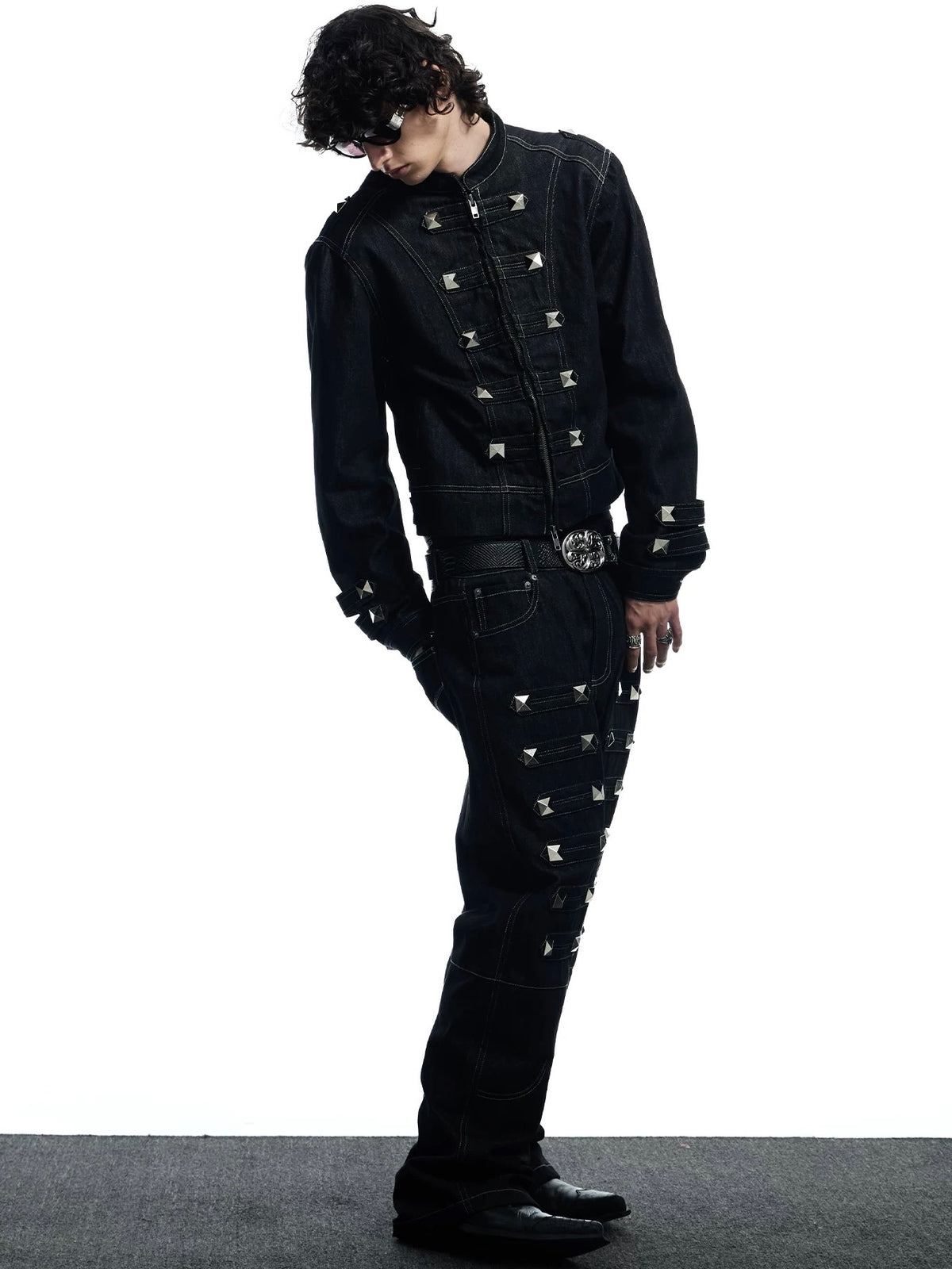 【DND4DES】Punk Court Raw Denim Jacket