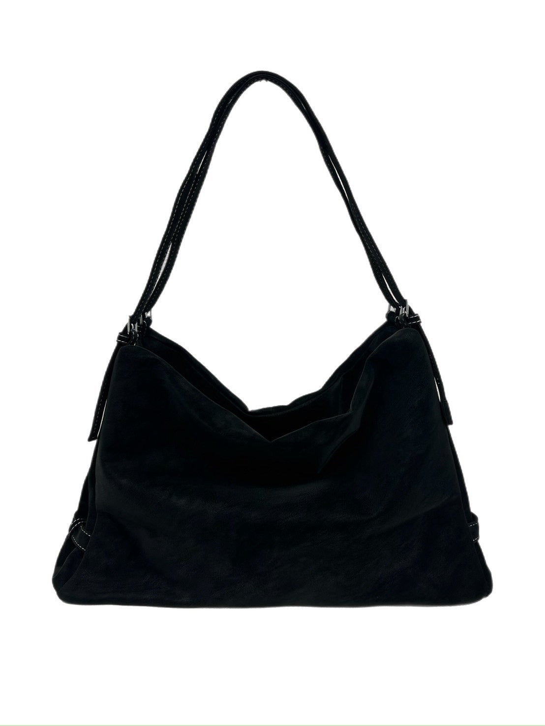 受注制【OaKS】suede boston bag (2color)