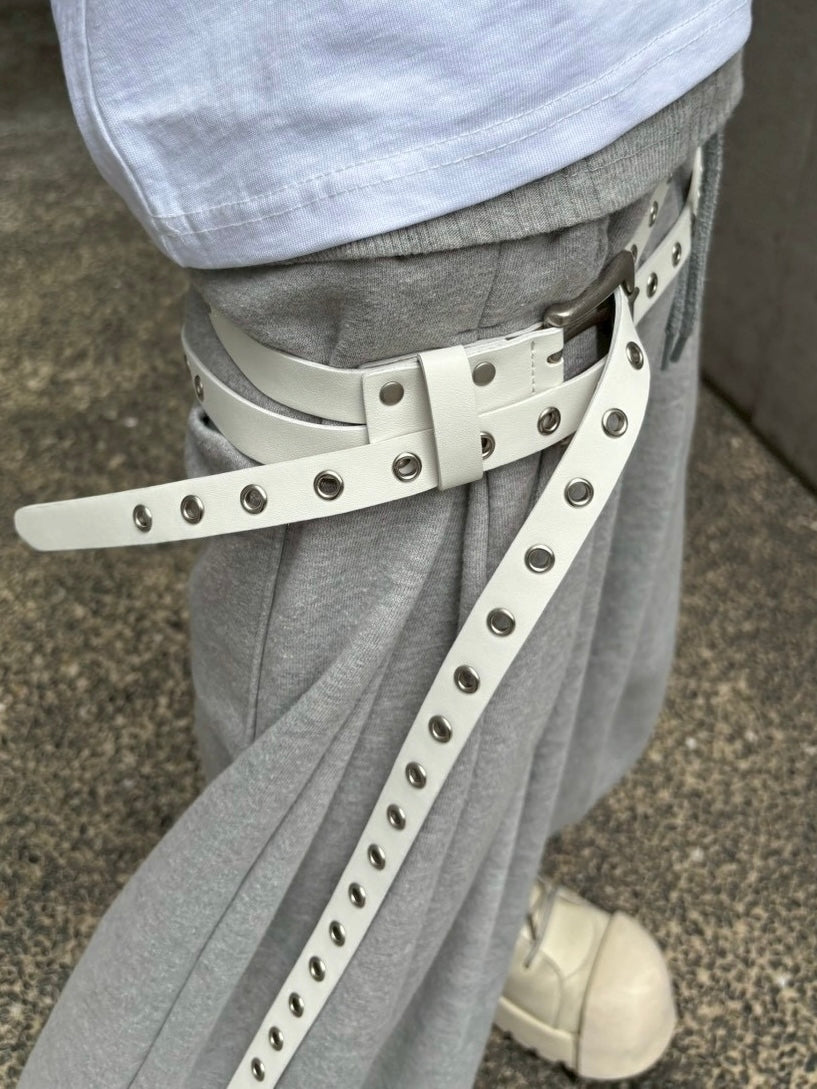 受注制【nmtc+】Double Strap Long Belt (2color)