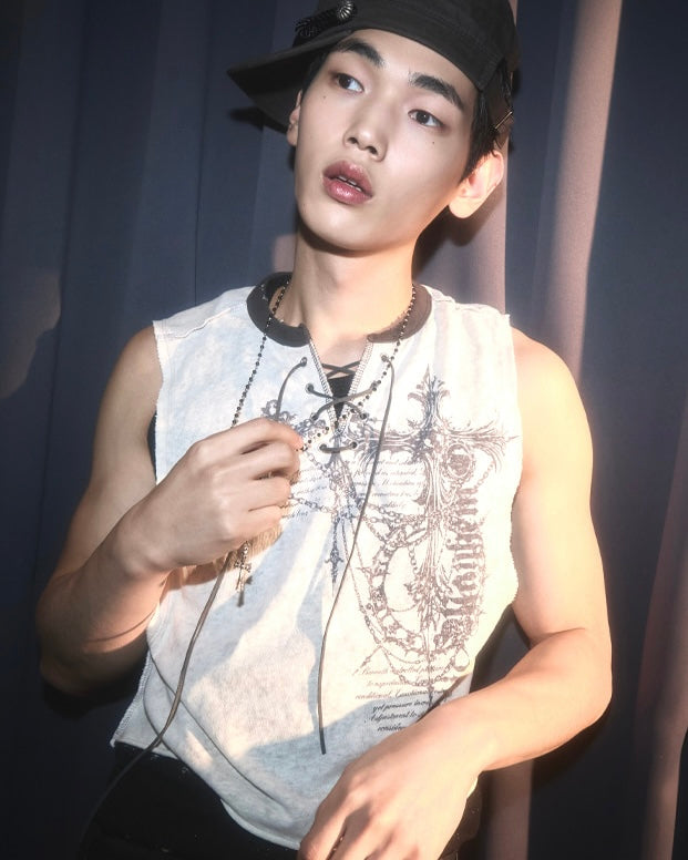 【LECYTO】Ash Relic Sleeveless