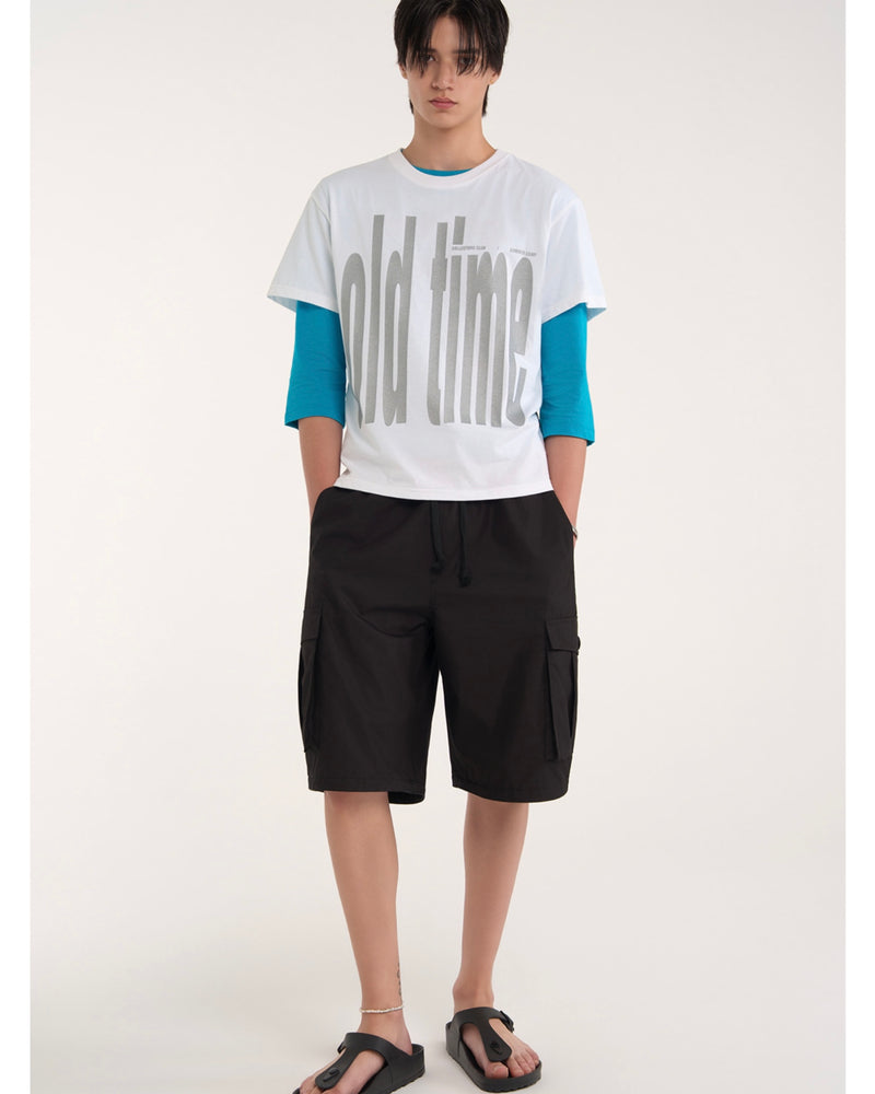 【ESC STUDIO】bold old time t-shirt