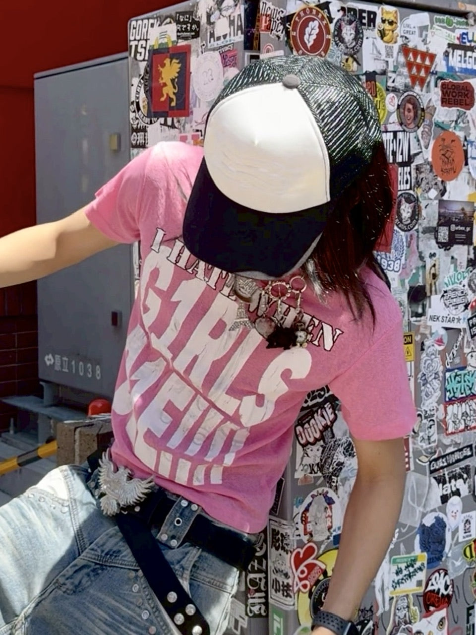 受注制【Never mind the XU】musical note cap (2color)