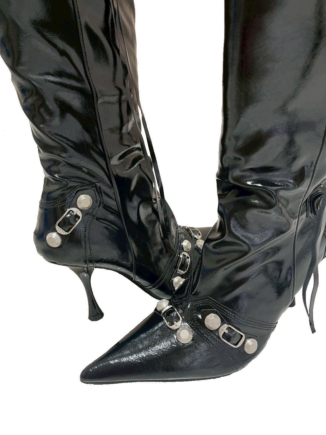 7/11 20:00発売　国際配送【BABY09】Loose Guard  Heel Boots (2color)
