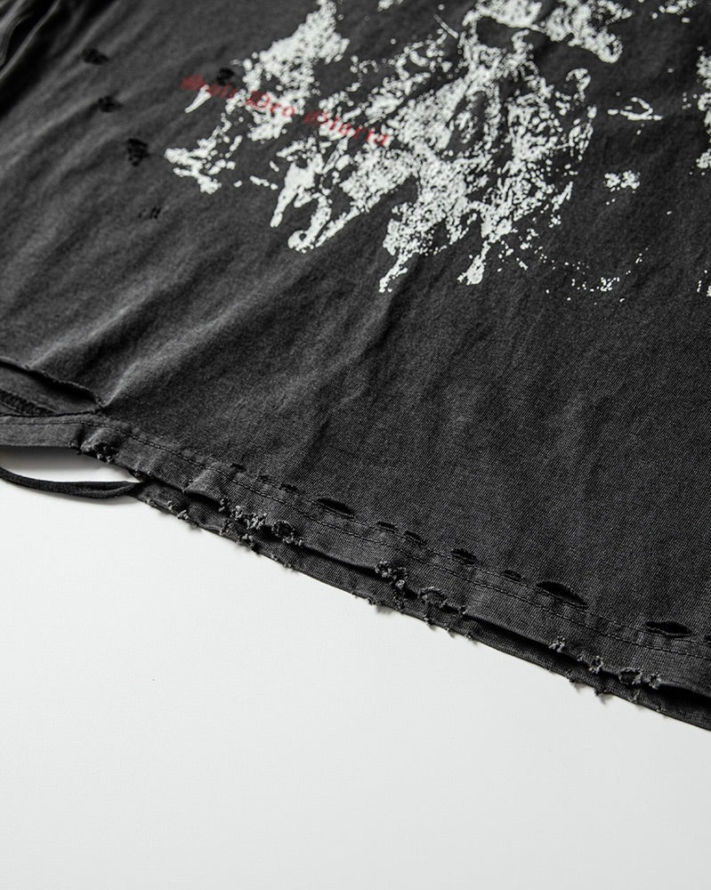 【roaringrad】Gloria Destroyed Long Sleeve