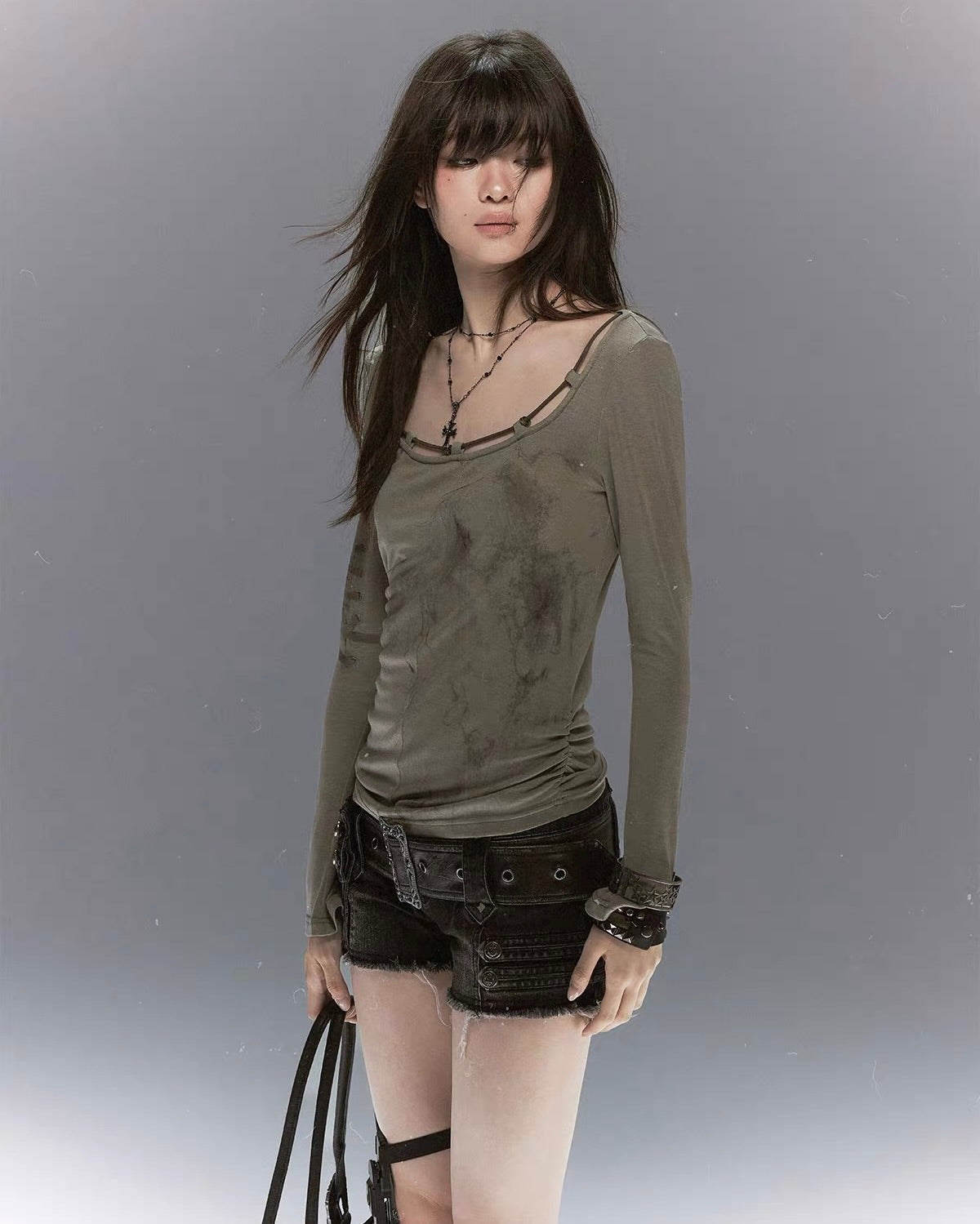【Cest Nous】Angel Print Top