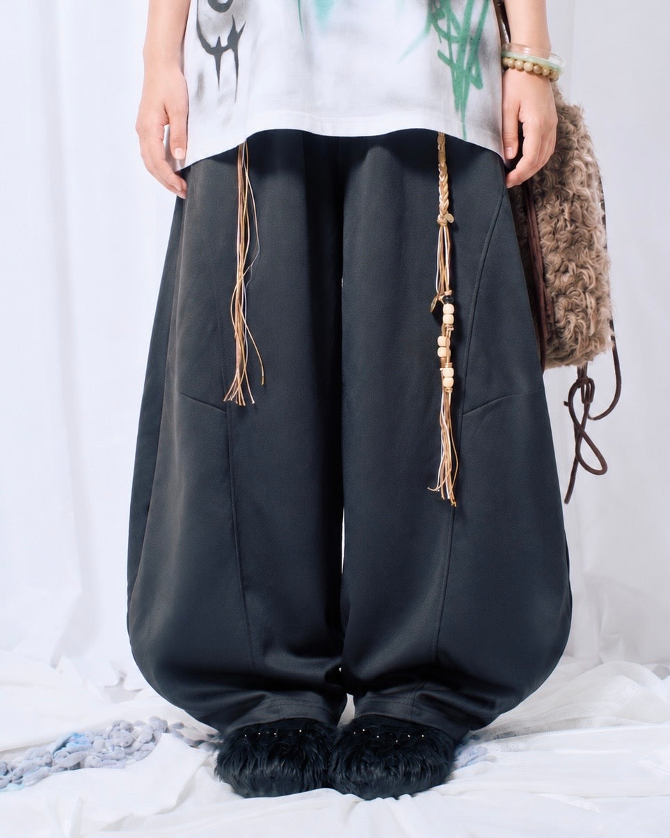 9/25 20:00 発売【Nerd out XU】nomad rope sweat pants